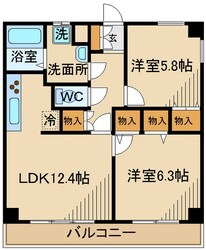 マンションうおもとの物件間取画像